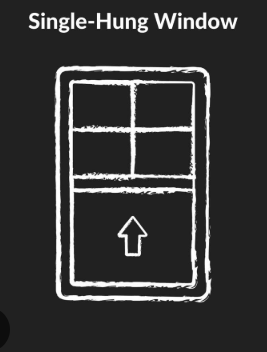 single hung window drawings